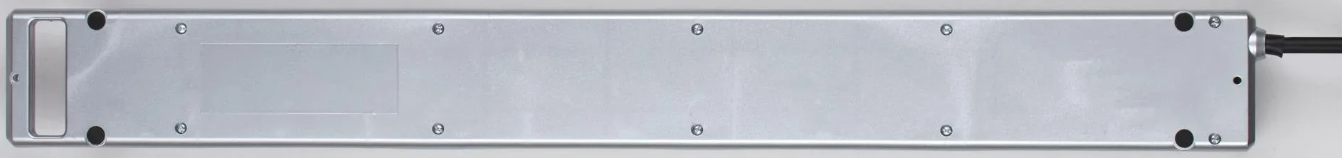 Steckdosenleiste Super-Solid 8-fach mit 13500 A Überspannungsschutz, silber - 2