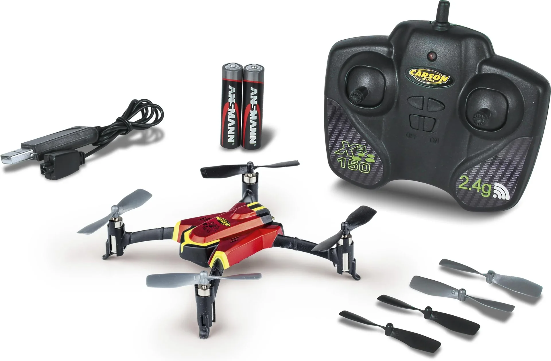 X4 Quadcopt. 150 Sport 2.4 GHz 100% RTF rot - 0