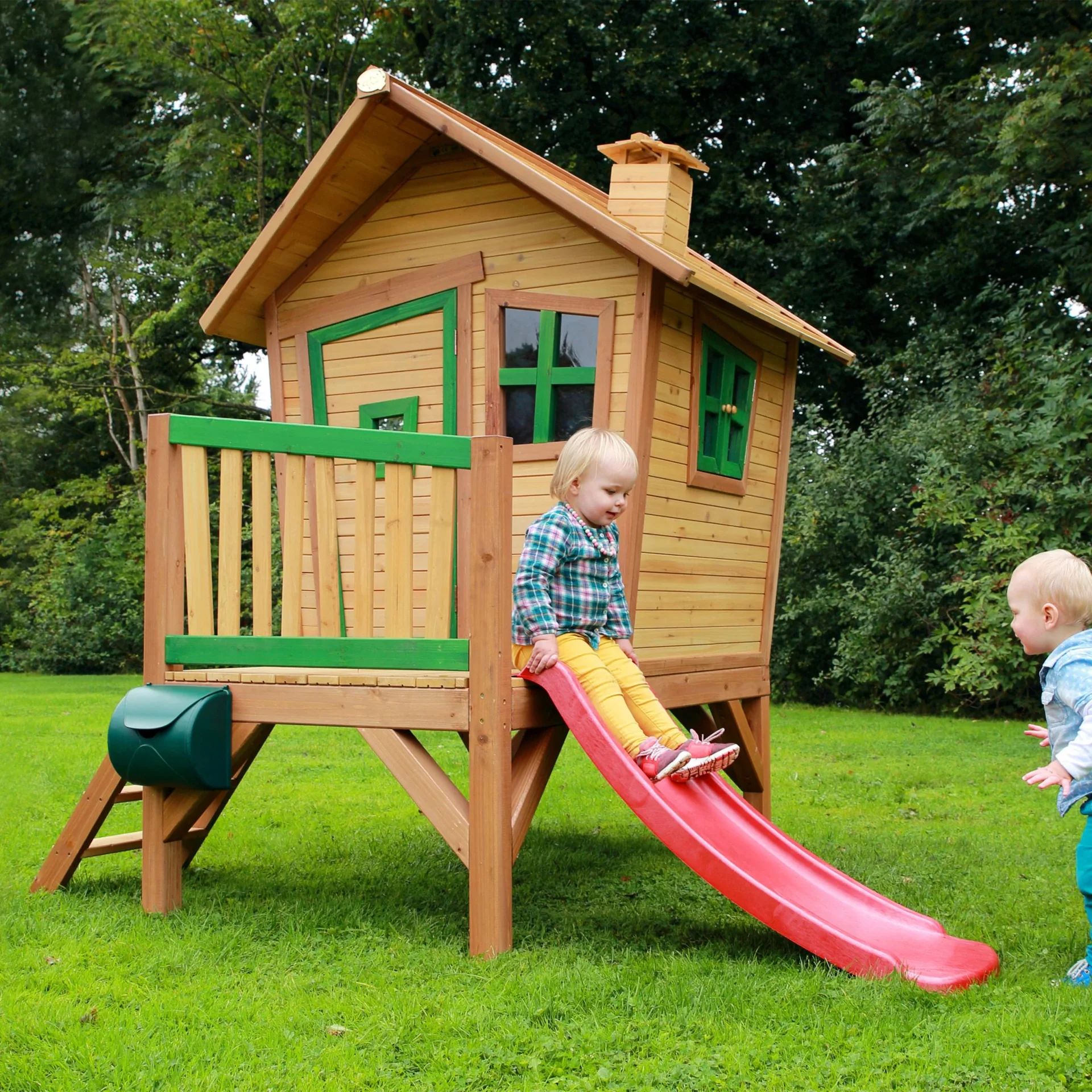 Sky120 Rutsche Rot - 118 cm - 2