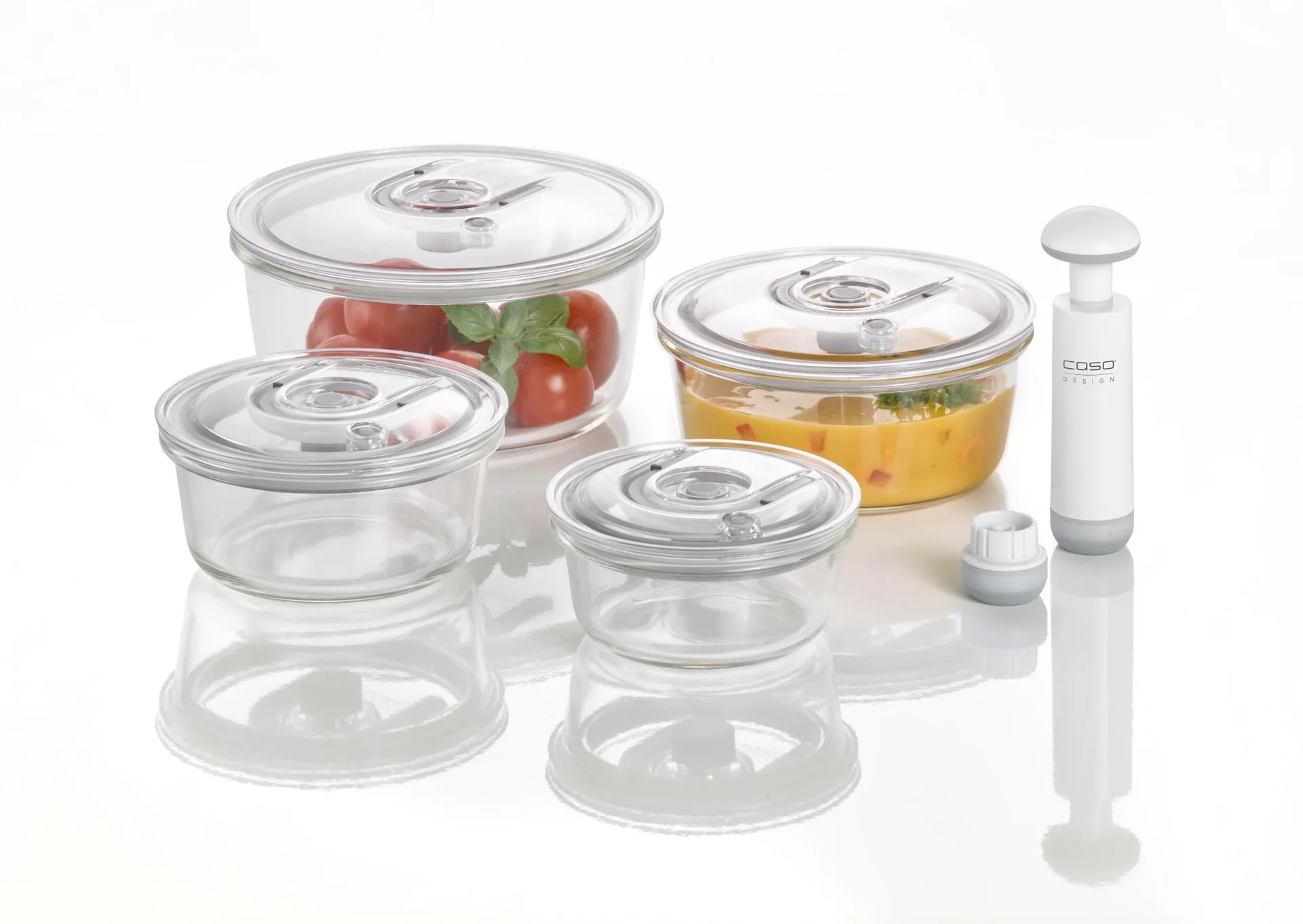 Vakuumbehälter-Set "VacuBoxx R-Set" rund, 10-teilig - 0