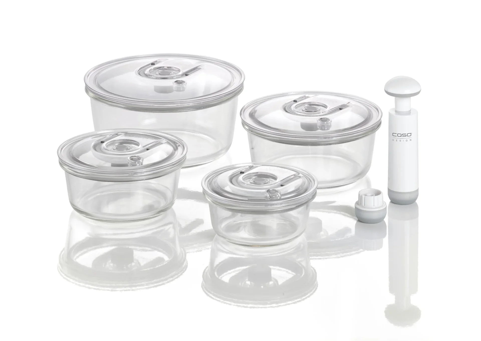Vakuumbehälter-Set "VacuBoxx R-Set" rund, 10-teilig - 1