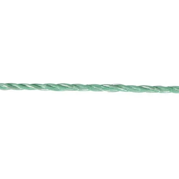 Ovi Netting Grün 108Cm - 50 Meter Doppelpfosten, Schwarzer Pfosten - 1