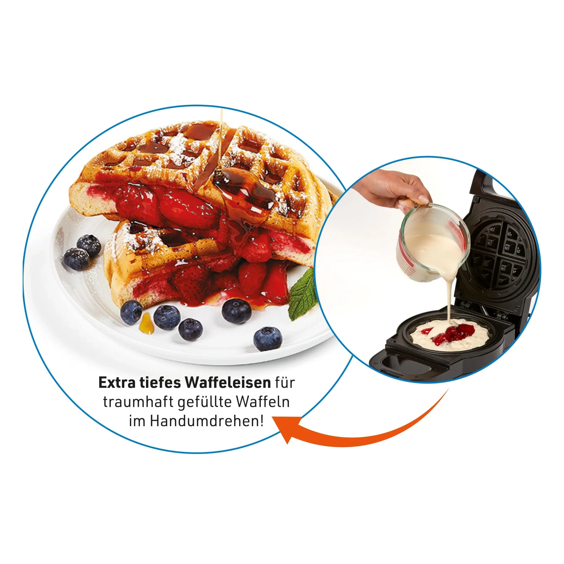 Wafflestar Power XL, Ø 18 cm - 4