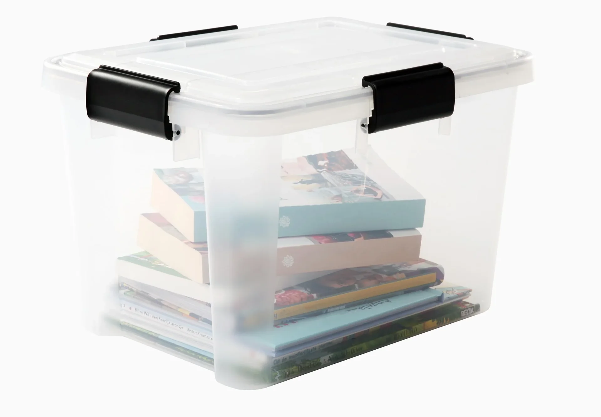 Wasserdichte Box AT-SD C/C/Bk, transparent, 20 Liter - 3