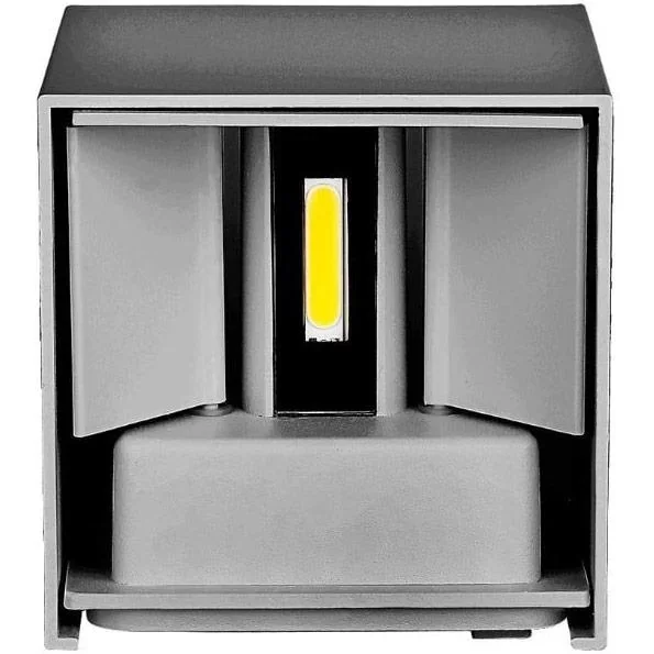 VT-759-12 LED-Wandleuchte - 11W - 3000K - 1360 Lumen - Grau - 2