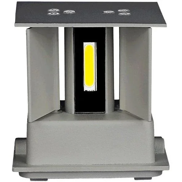 VT-759-12 LED-Wandleuchte - 11W - 3000K - 1360 Lumen - Grau - 8