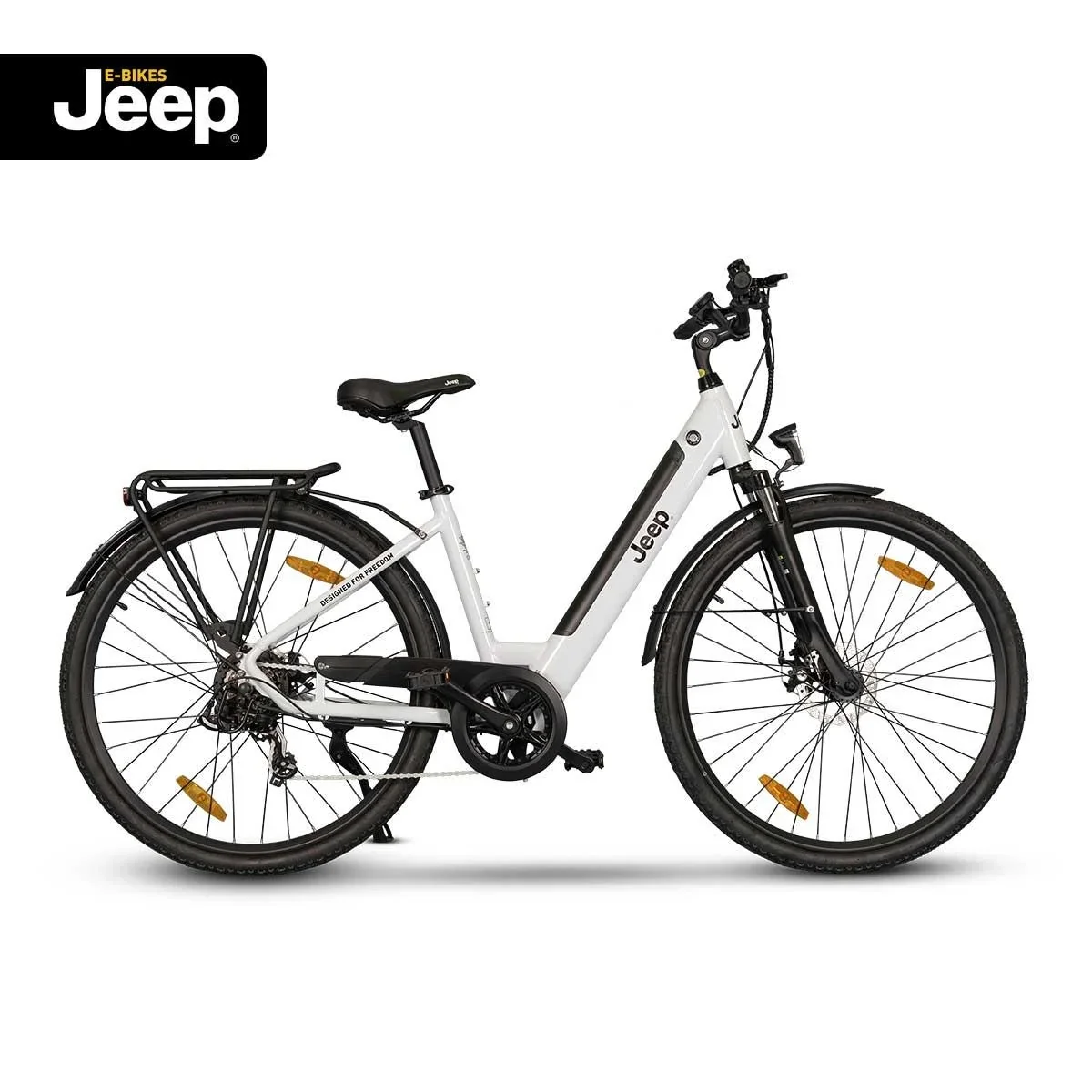 Unisex Trekking E-Bike, 28 Zoll, Rahmengröße 46 cm, 7-Gang Kettenschaltung, white, TLR 7021 - 5