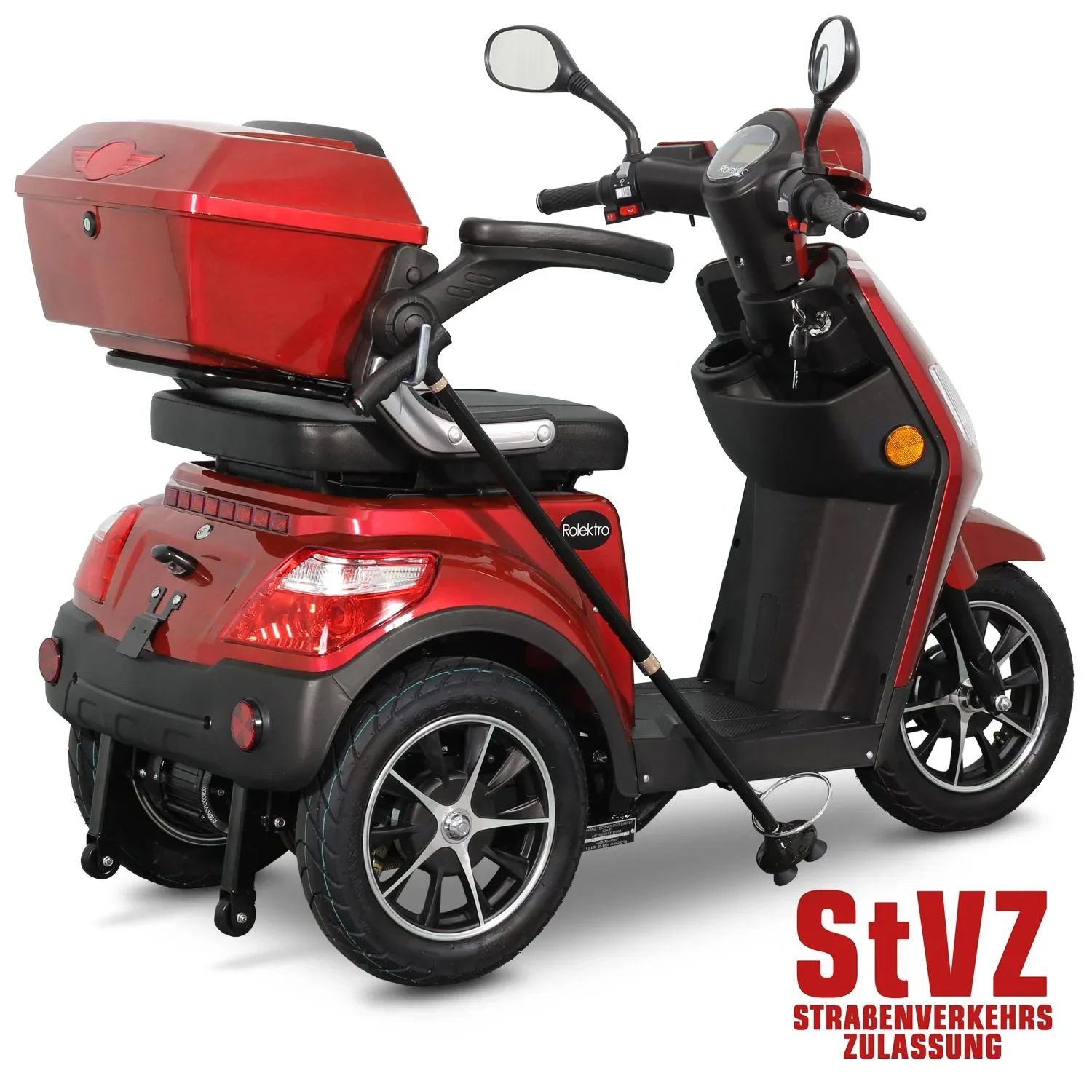 E-Trike 25 V.2, rot - 2