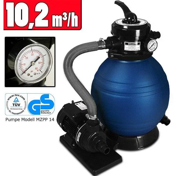 Sandfiltrationsanlage 10.200 l / h - 2