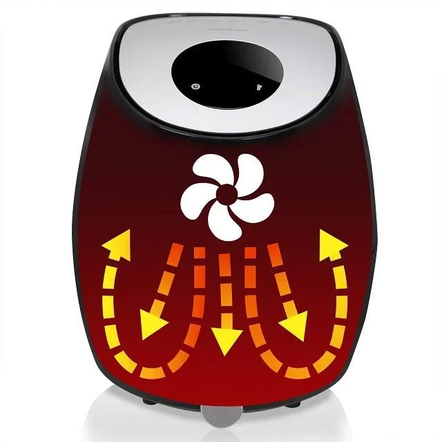 Friteuse 9 in 1 mit Touch-Display 3,6 Liter - Schwarz - 5