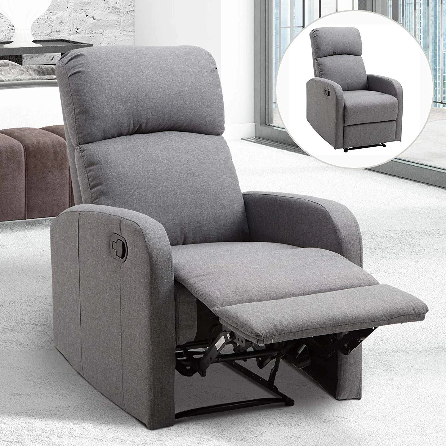 Relaxsessel mit Liegefunktion - 1