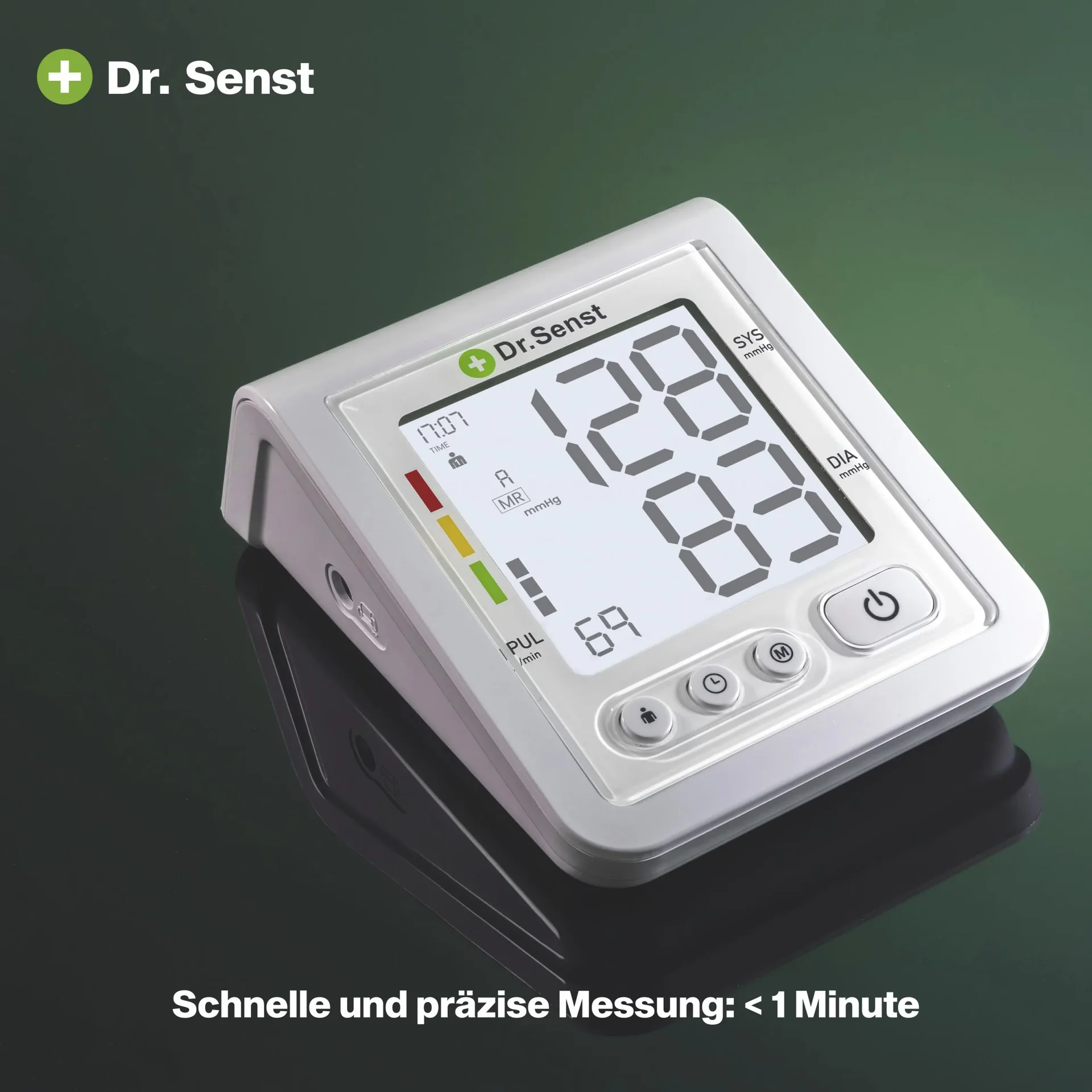 Oberarm-Blutdruckmessgerät, mit Pulsmessung und Arrhythmieerkennung - 5