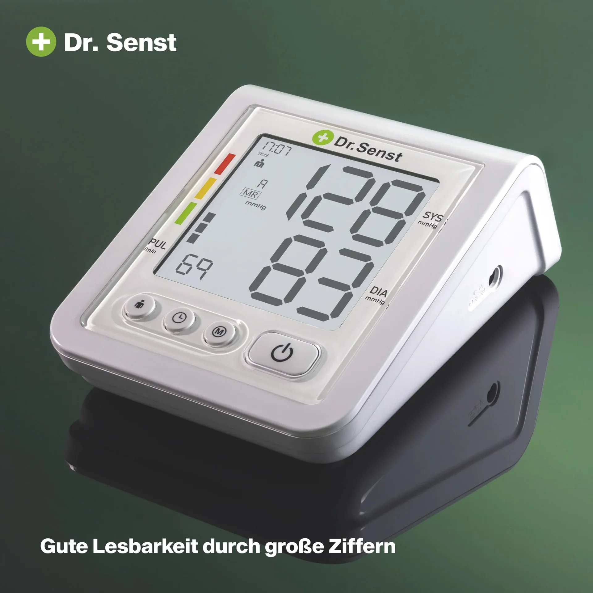 Oberarm-Blutdruckmessgerät, mit Pulsmessung und Arrhythmieerkennung - 9