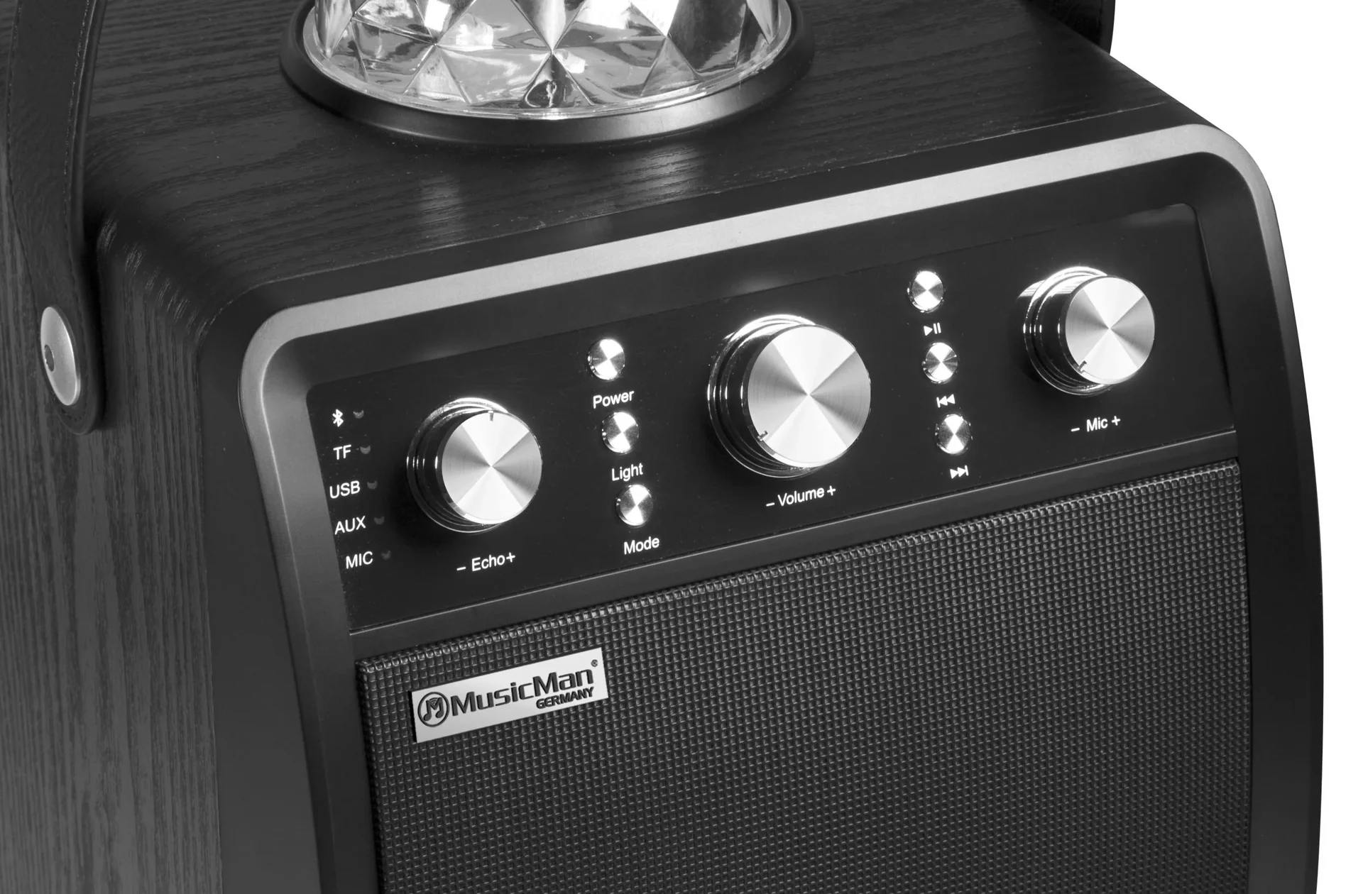 Disco Lautsprecher mit Mikrofon - 6