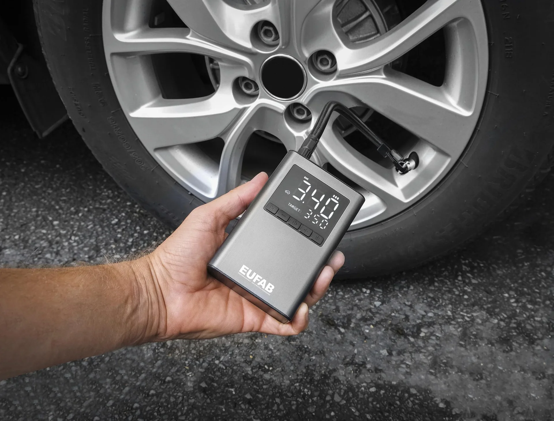 Mini Kompressor, aufladbar - 3