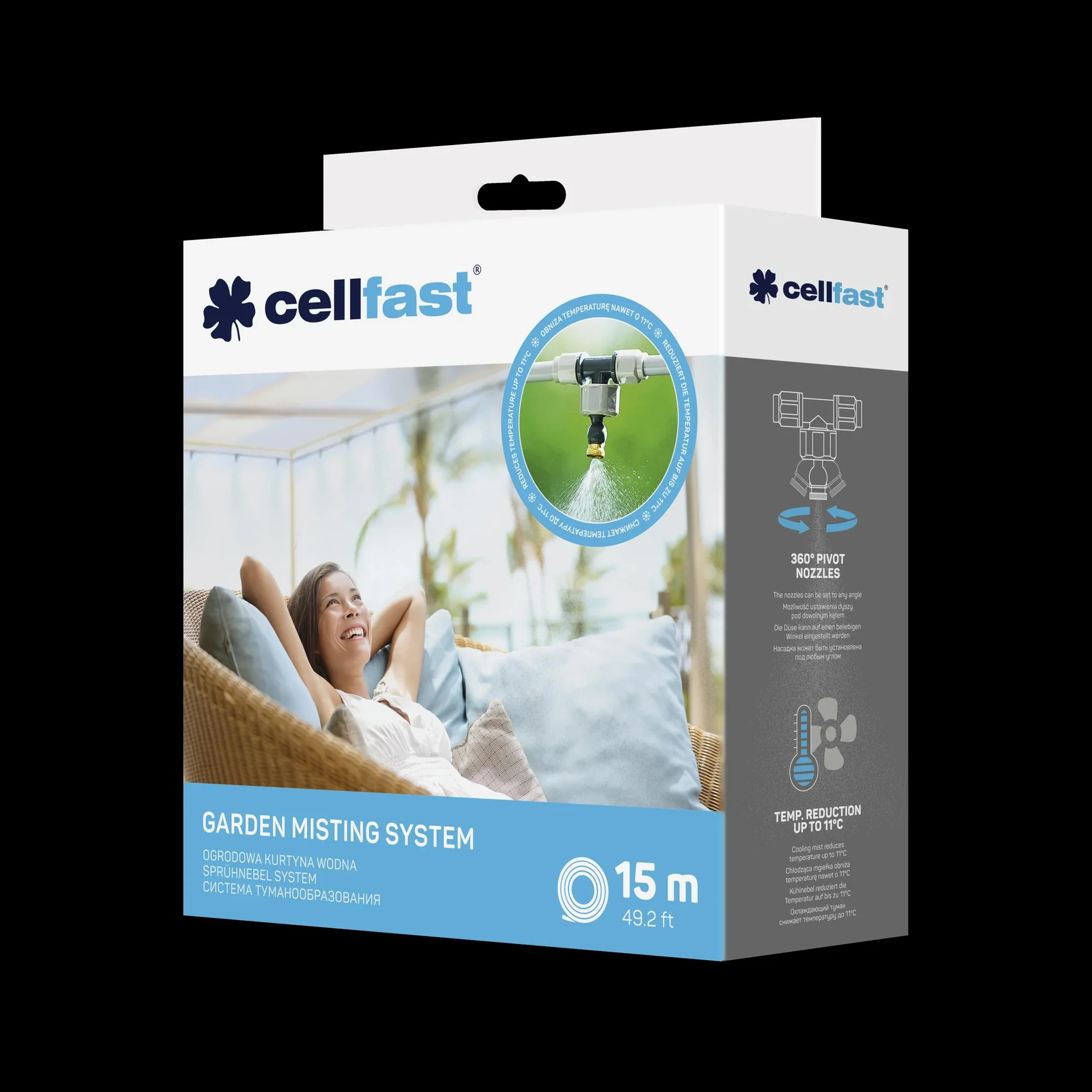 Sprühnebel System 15 m - 1