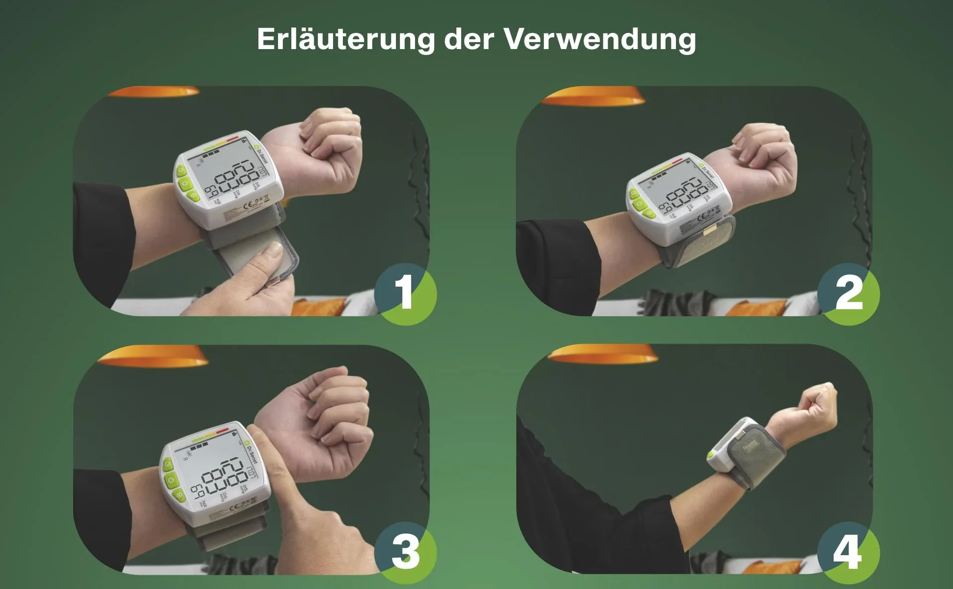 Handgelenk-Blutdruckmessgerät - 10