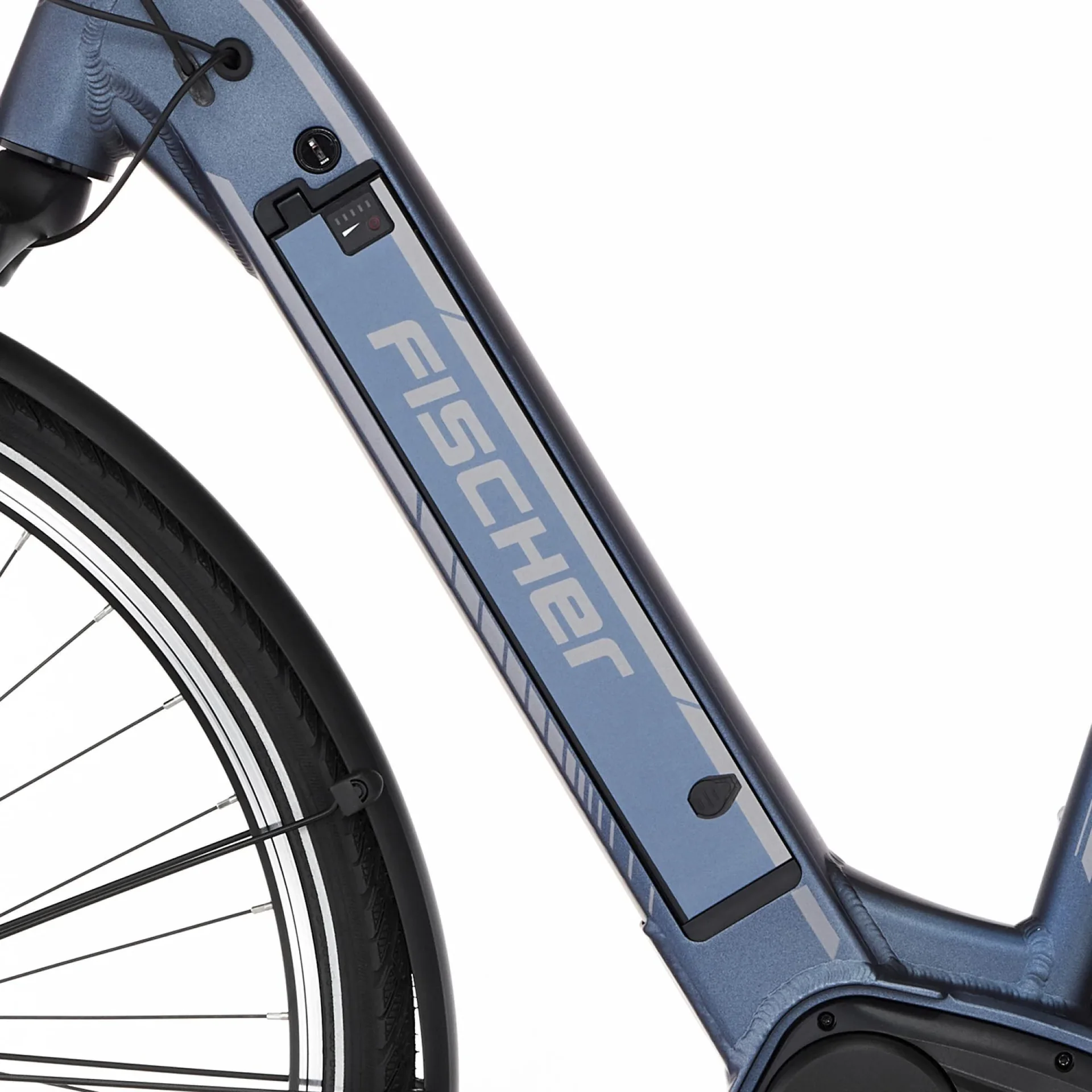 Unisex E-Bike City, 28 Zoll, Rahmengröße 41 cm, 3-Gang Nabenschaltung, saphirblau matt, CITA 2.1i - 3