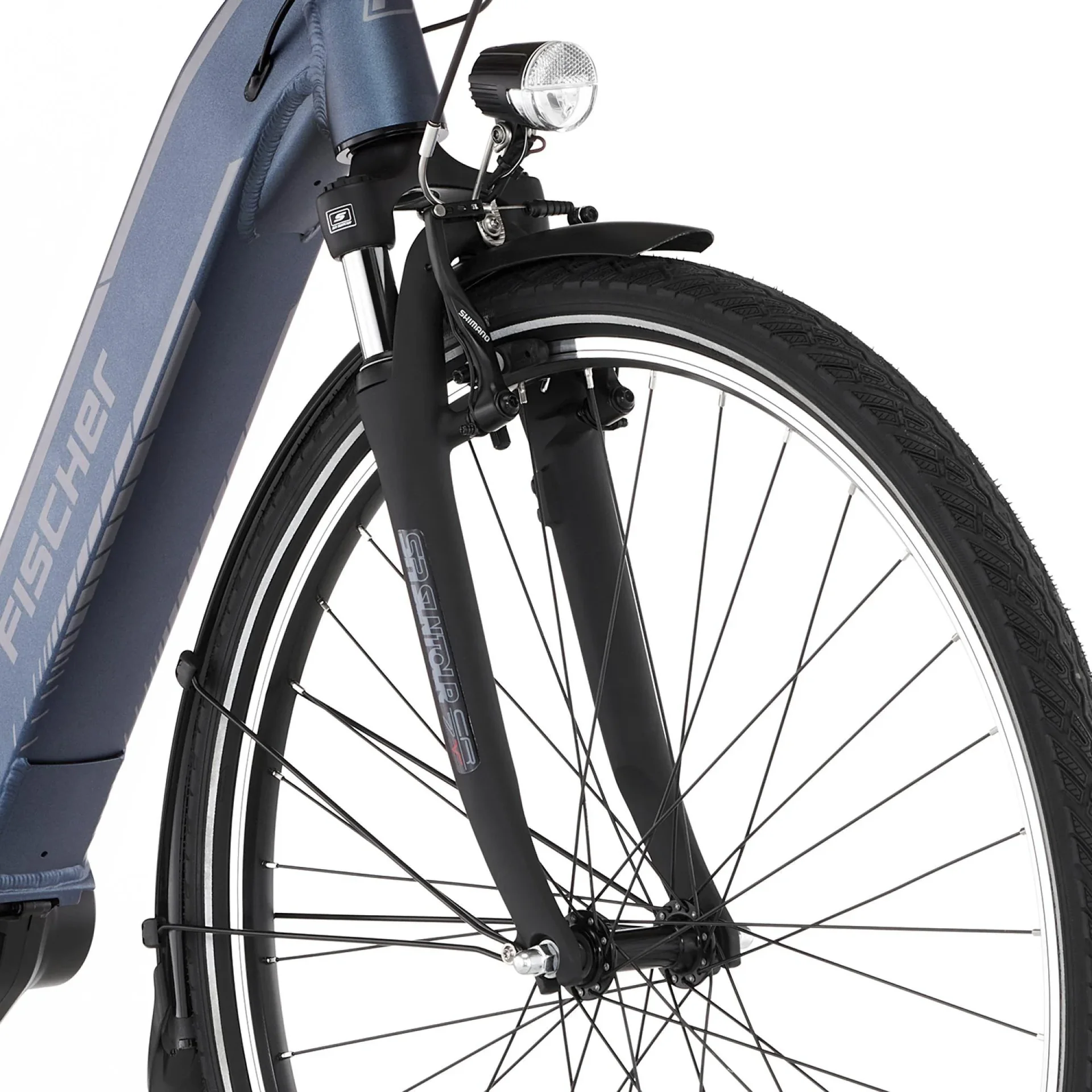 Unisex E-Bike City, 28 Zoll, Rahmengröße 41 cm, 3-Gang Nabenschaltung, saphirblau matt, CITA 2.1i - 9