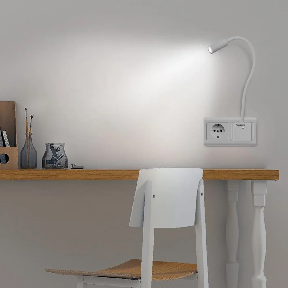 LED-Wandleuchte Svetloba Weiß - 1