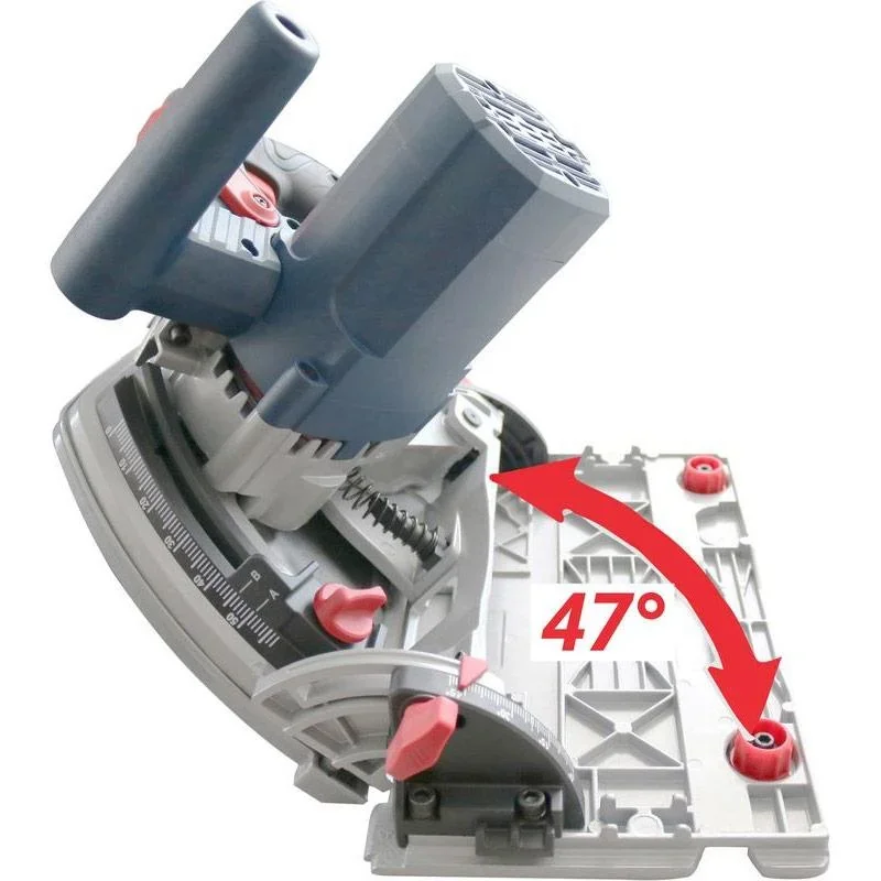 Eintauchschnitt-Sägeset TS57-1200 mit Schienen - 0
