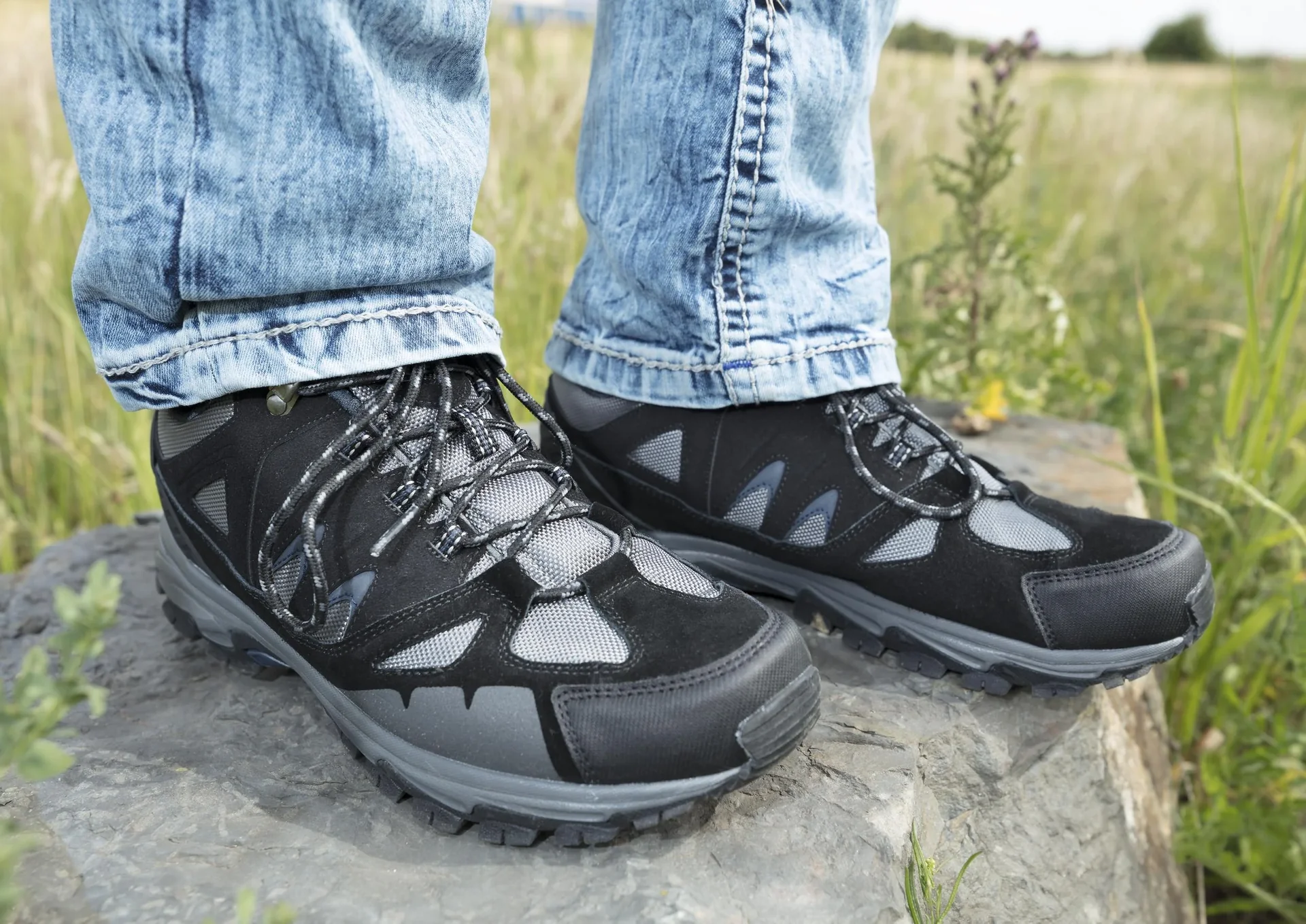 Freizeit und Wanderschuh, Farbe grau, Gr.40 - 3