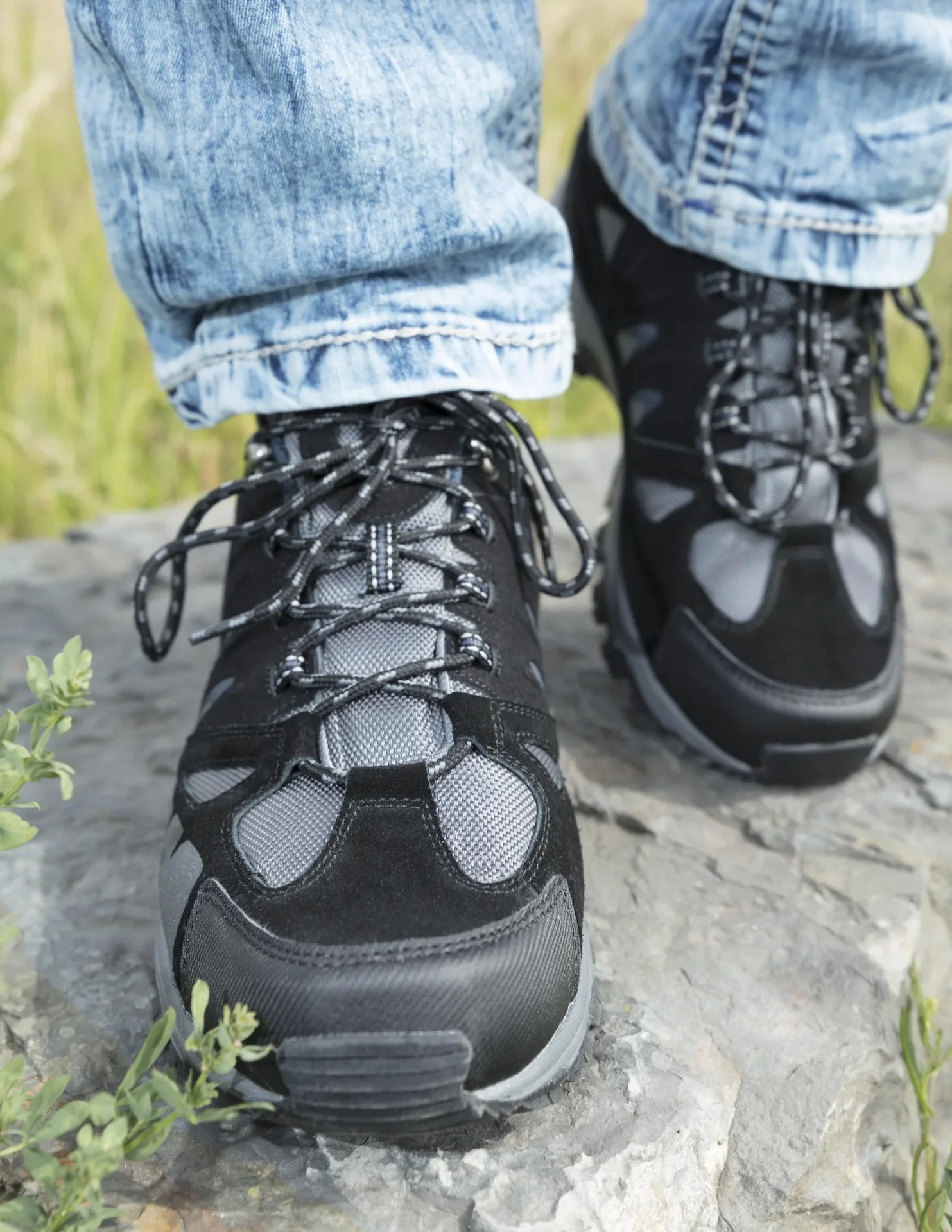 Freizeit und Wanderschuh, Farbe grau, Gr.40 - 6