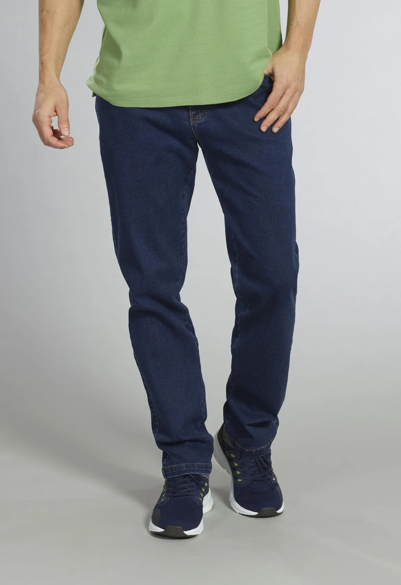 5 Pocket Jeans, Farbe bluestone, Gr.48 - 8