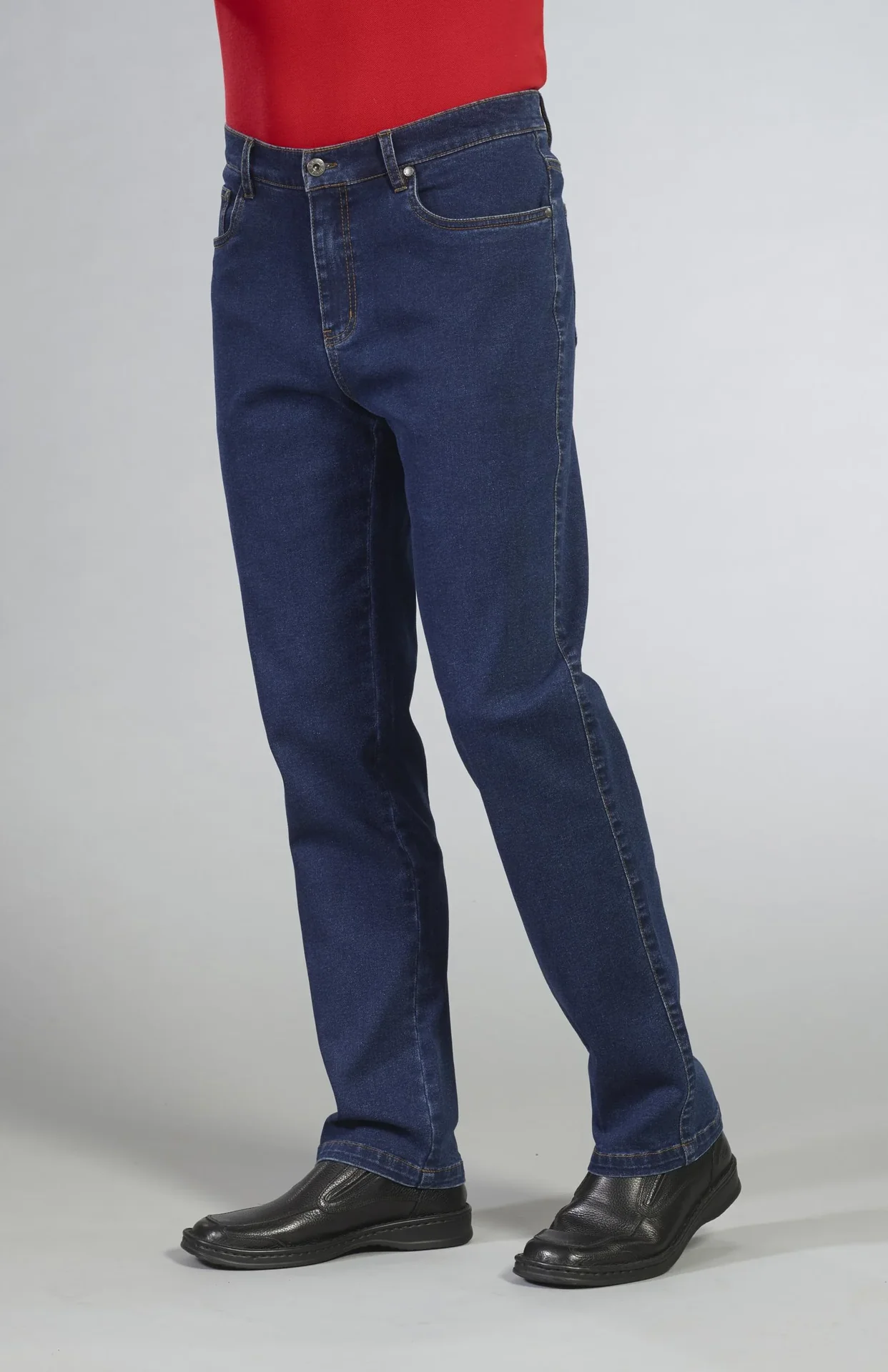 5 Pocket Jeans, Farbe bluestone, Gr.48 - 10