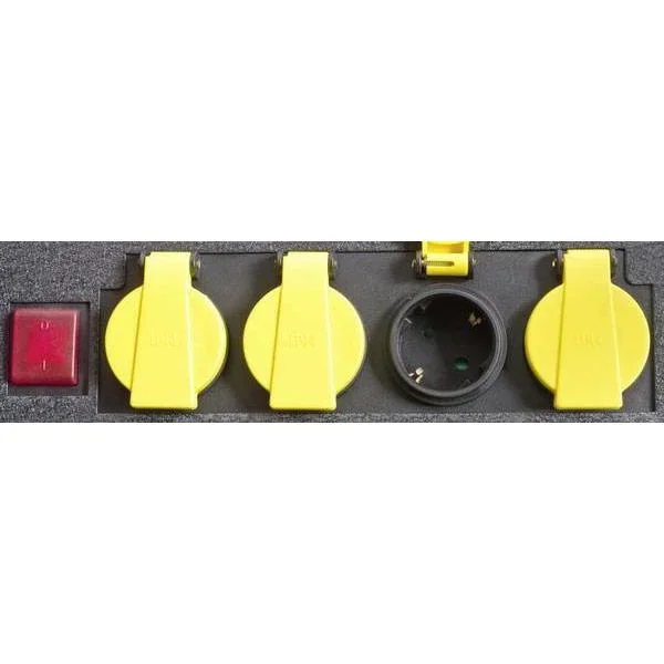 Universal-Maschinengestellwagen mit Steckdose - max 150 kg - Arbeitsbreite 60x46cm - 1