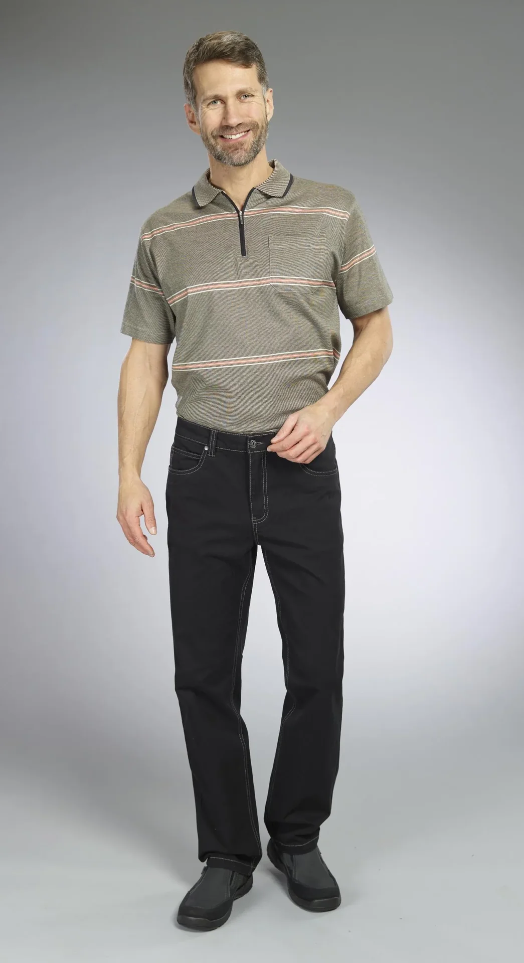 Stretchhose, Farbe schwarz, Gr.26 - 0