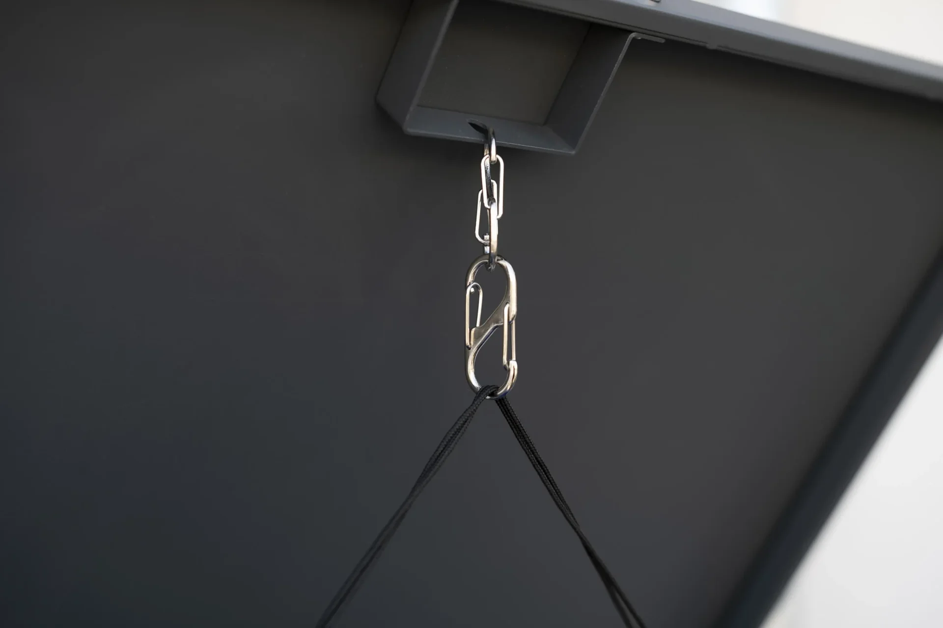 Mülltonnenbox 3-fach mit Deckel, Anthrazit - 10