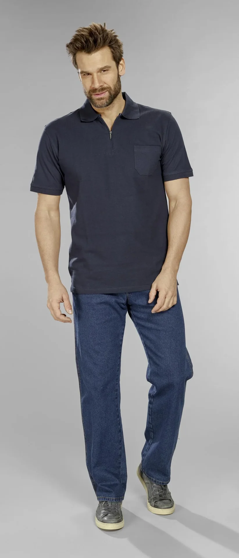 Stretchjeans, Farbe blue stone, Gr.48 - 10