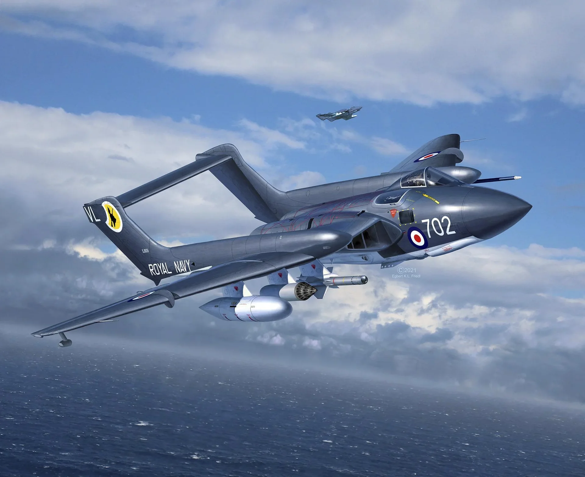 Model Set Sea Vixen FAW 2 - 7