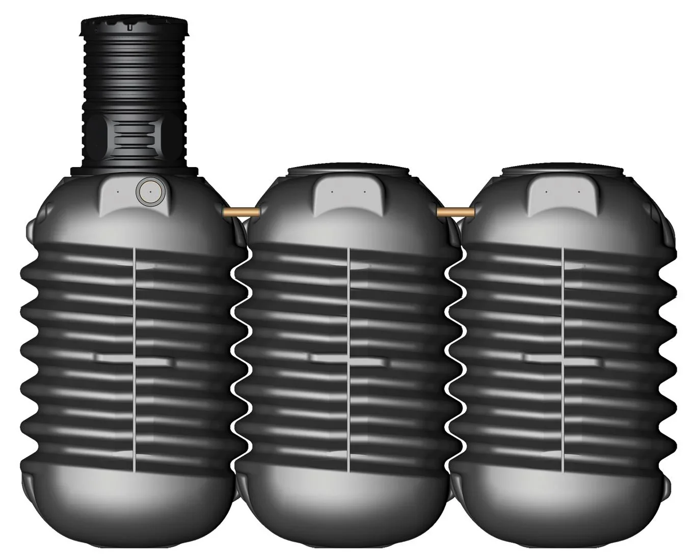 Erdtank "Modularis", 5000 l - Wasser-/ Regenspeicher - 1