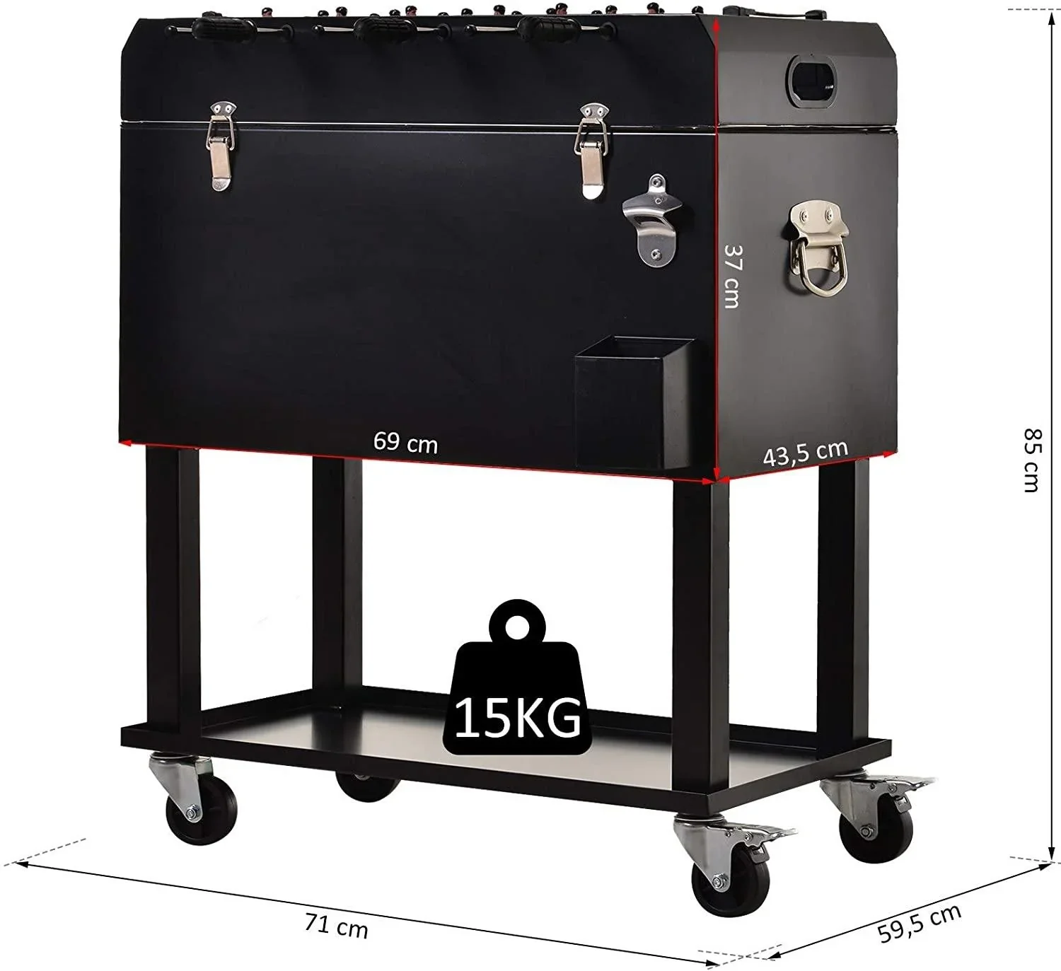Tischkicker mit Kühlbox - 1