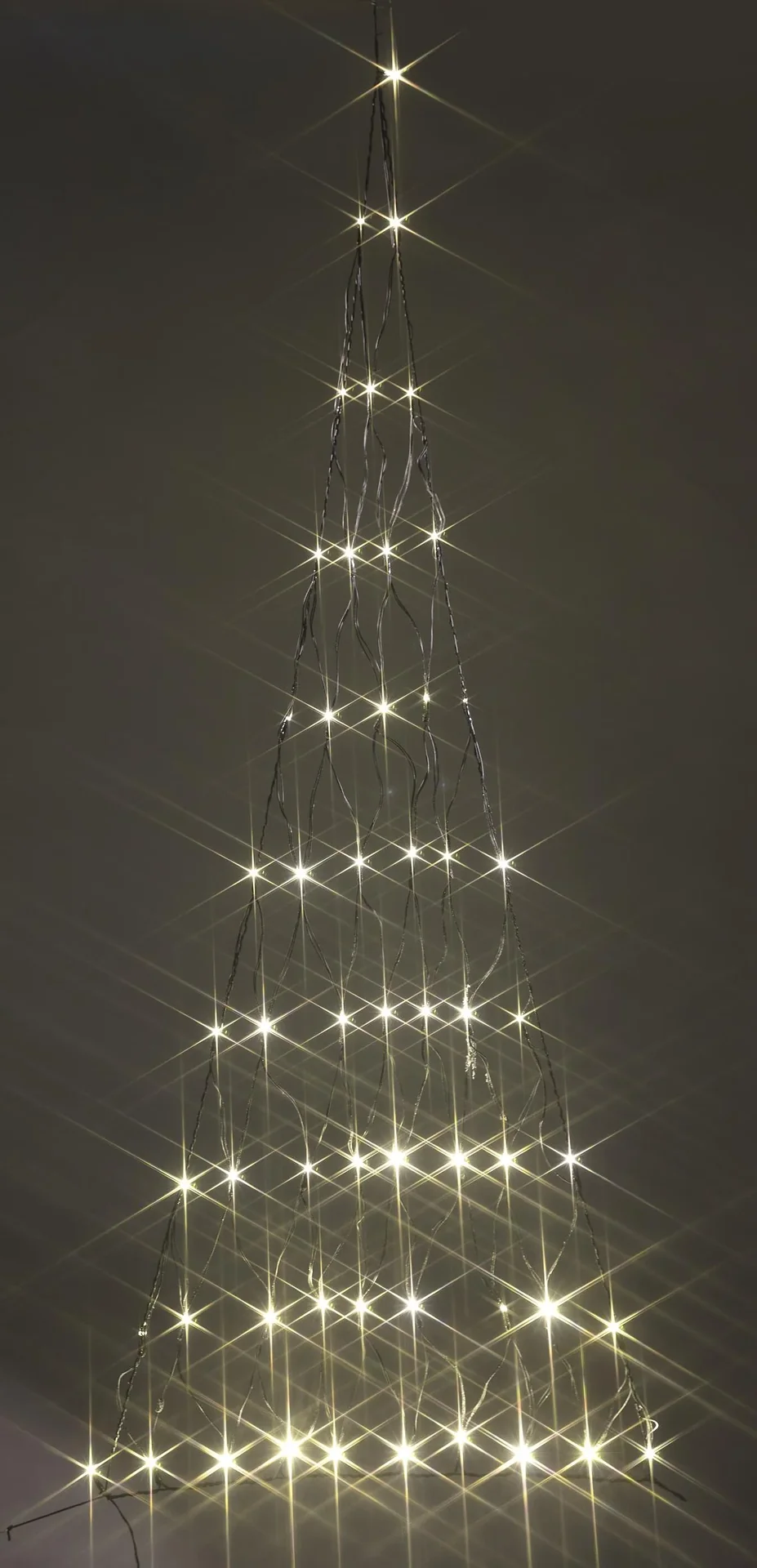 LED-Lichternetz Dreieck, 55 ww LED - 1