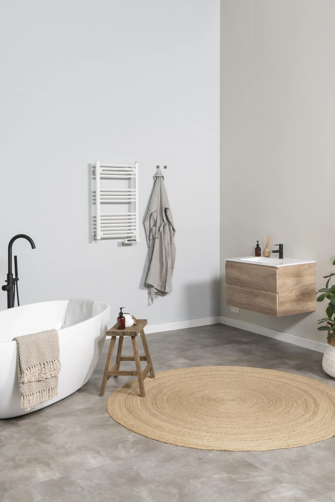 Heizkörper für Badezimmer Sani-Towel 500, weiß - 3