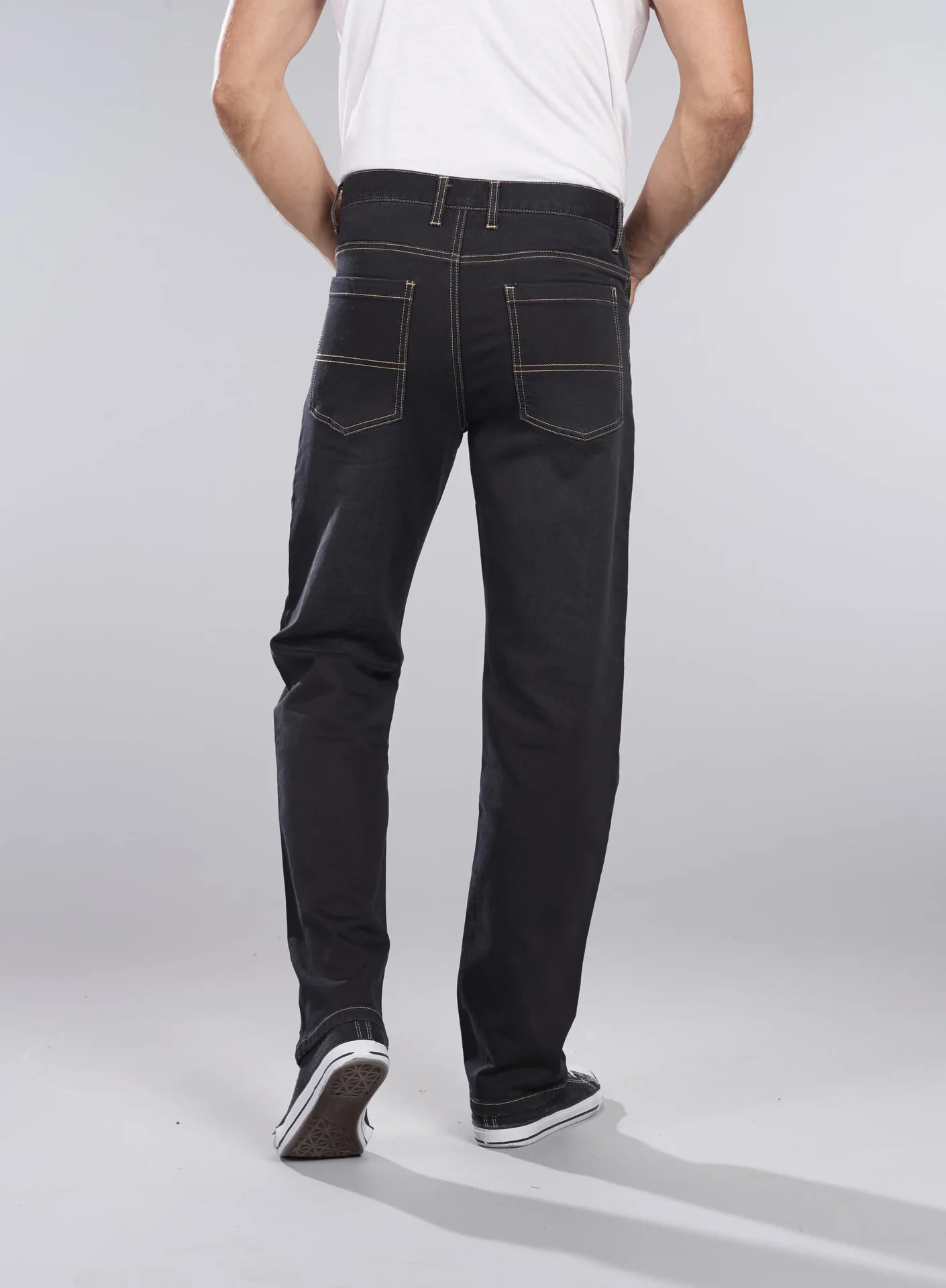 Joggpants aus Stretchdenim, Farbe schwarz, Gr. 60 - 6