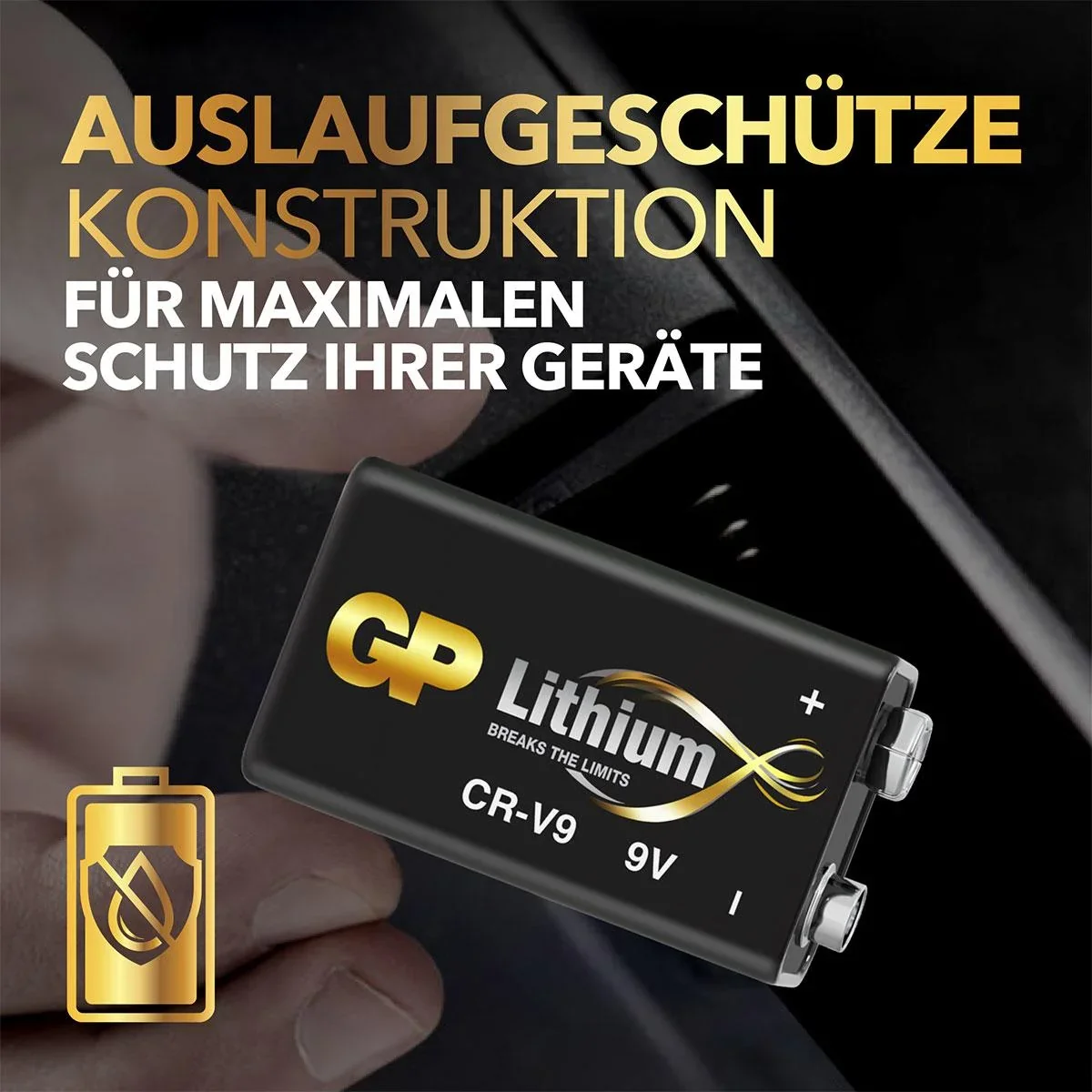Lithium Primary 9V Block Batterie - 2