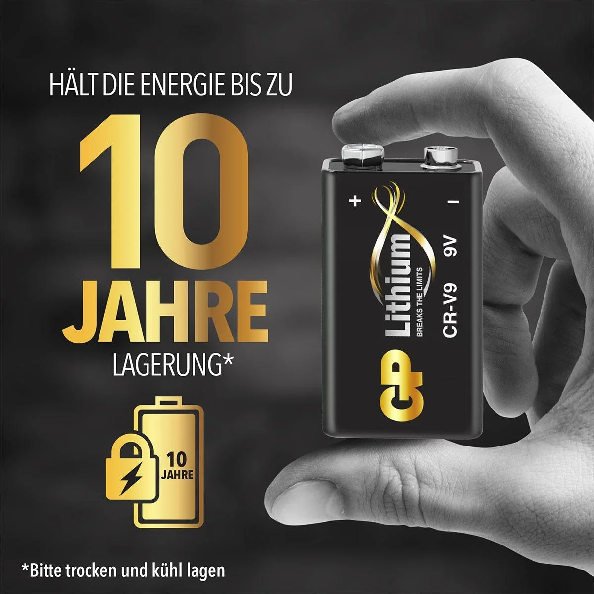 Lithium Primary 9V Block Batterie - 3