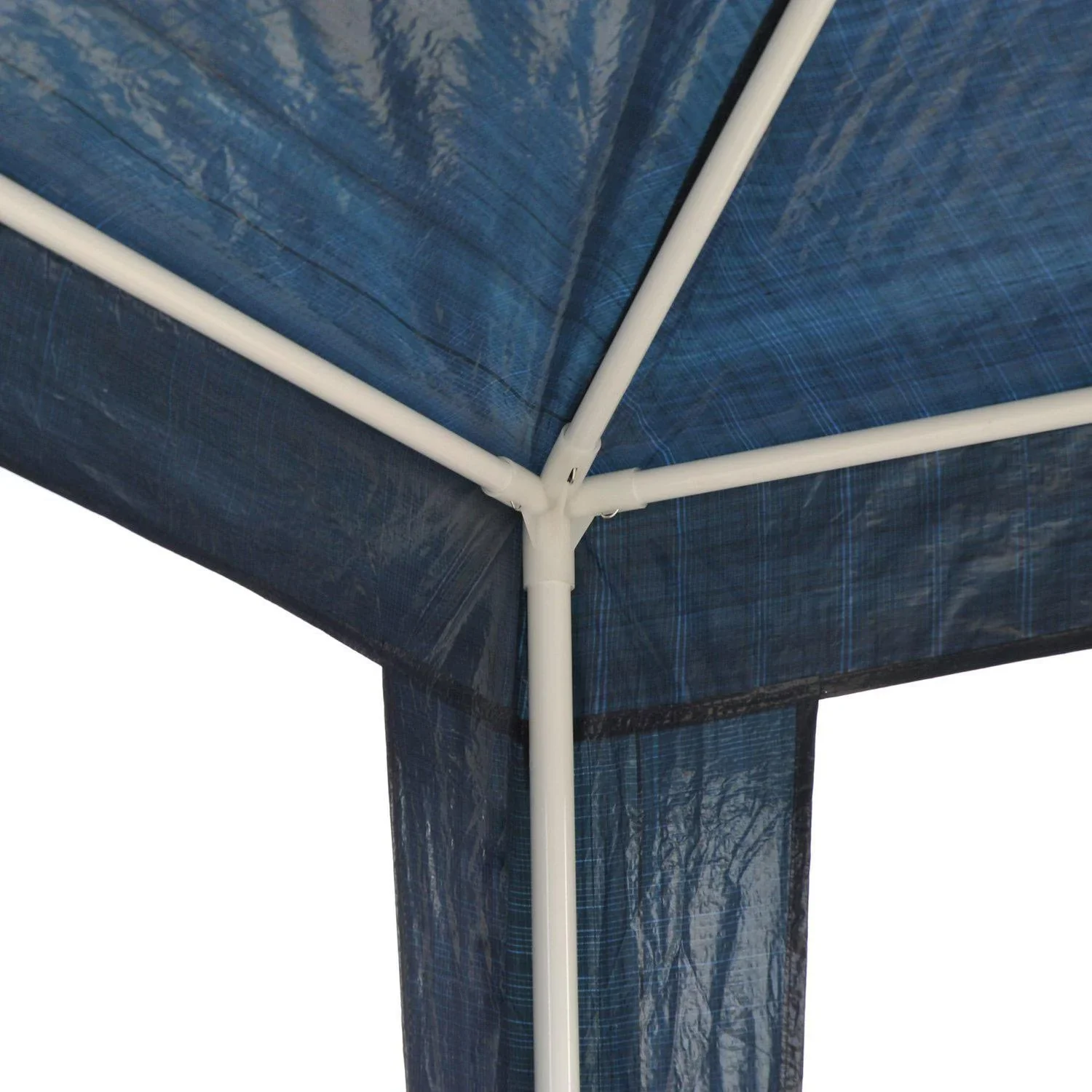 Pavillon Partyzelt 3x3m blau - 5