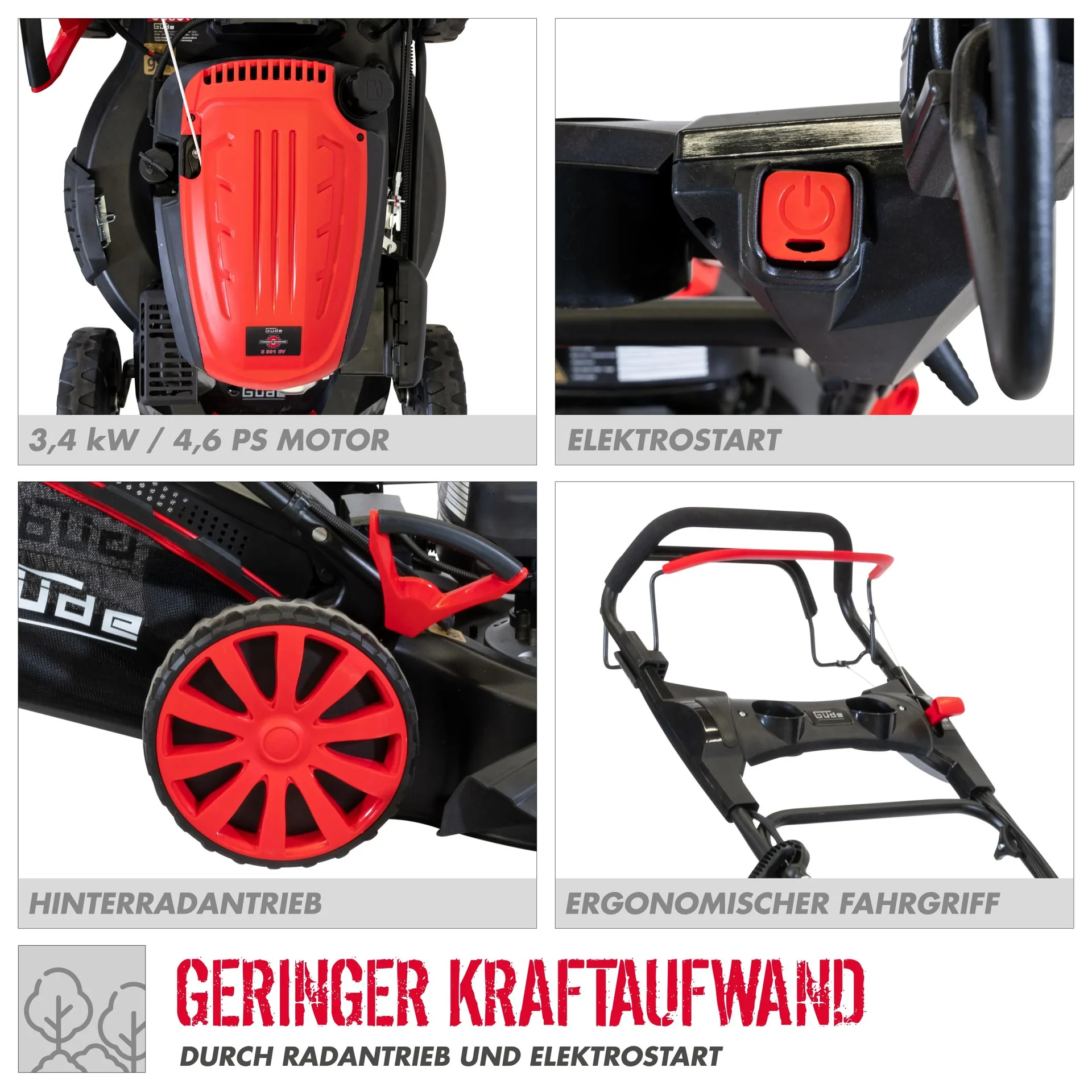 Rasenmäher Big Wheeler 534.1 R ES - 7