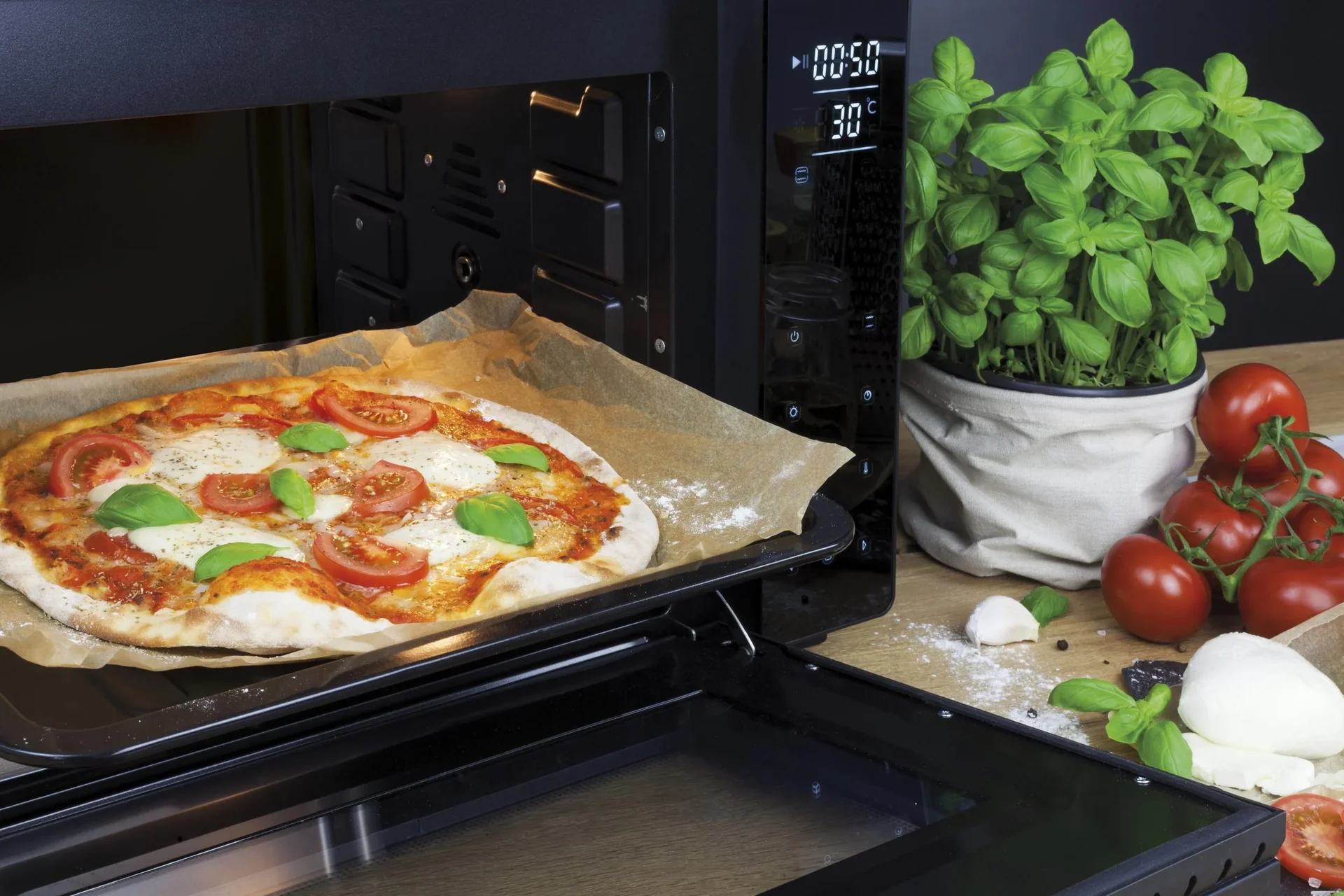 Backofen TO 32 electronic 32L - Multi-Backofen mit Pizzastein - 2