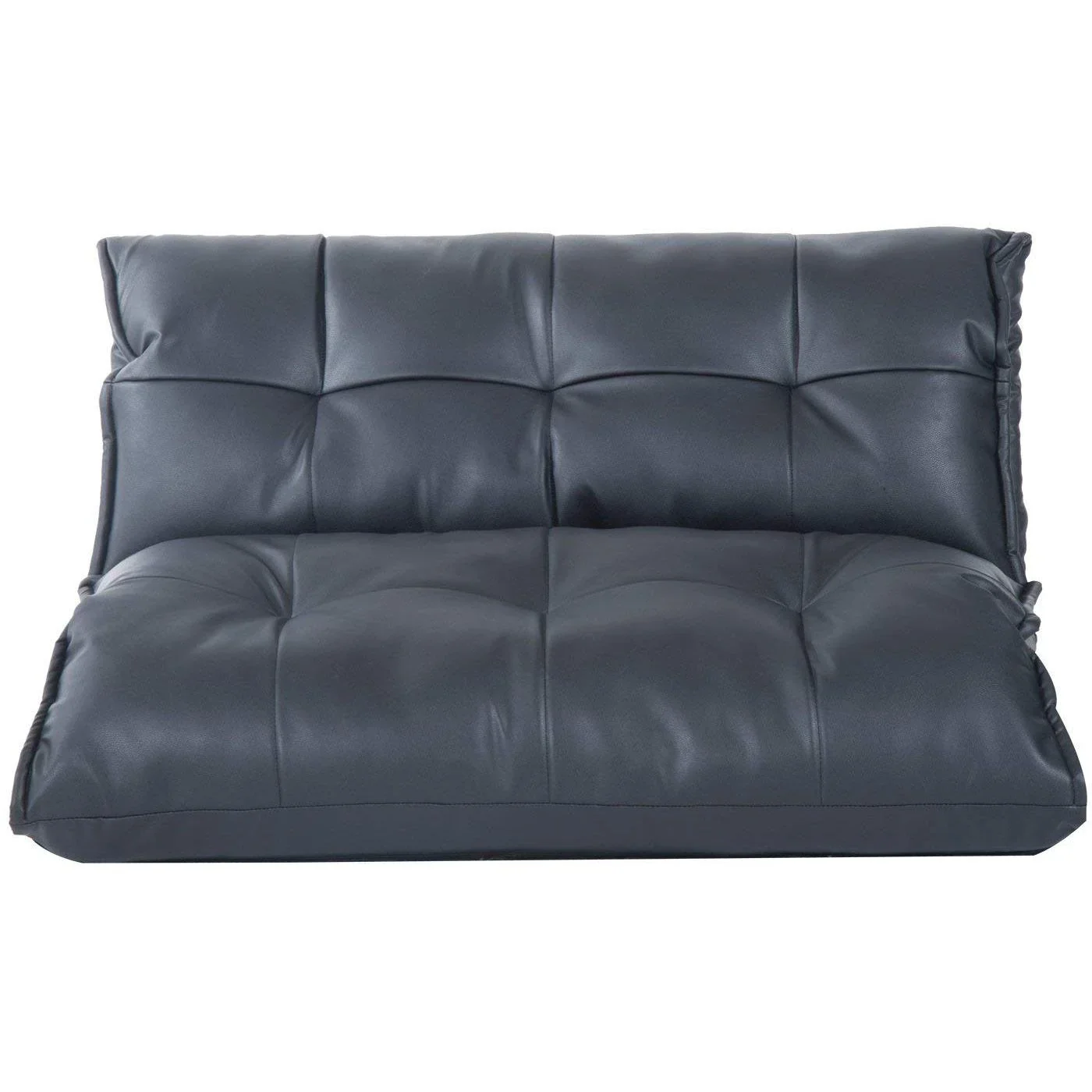 Schlafsessel Klappmatratze Faltmatratze PU Schwarz - 2