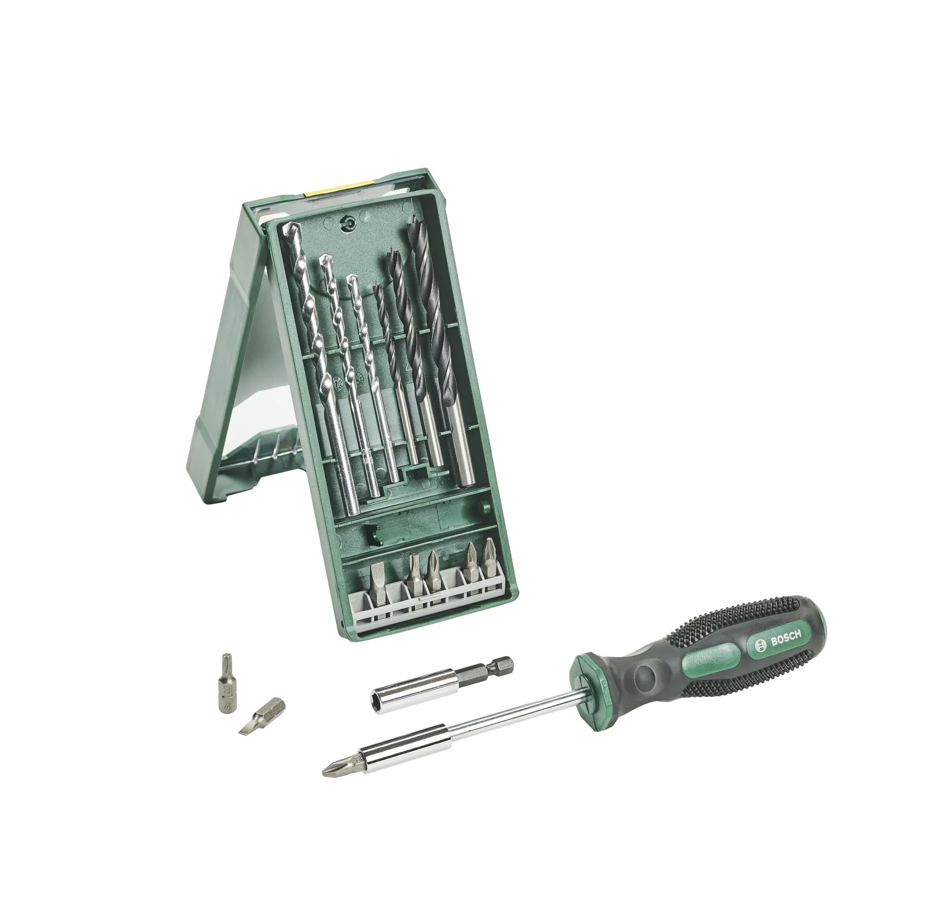 Schraubendreher + Mini X-Line Set 15+1-teilig - 0