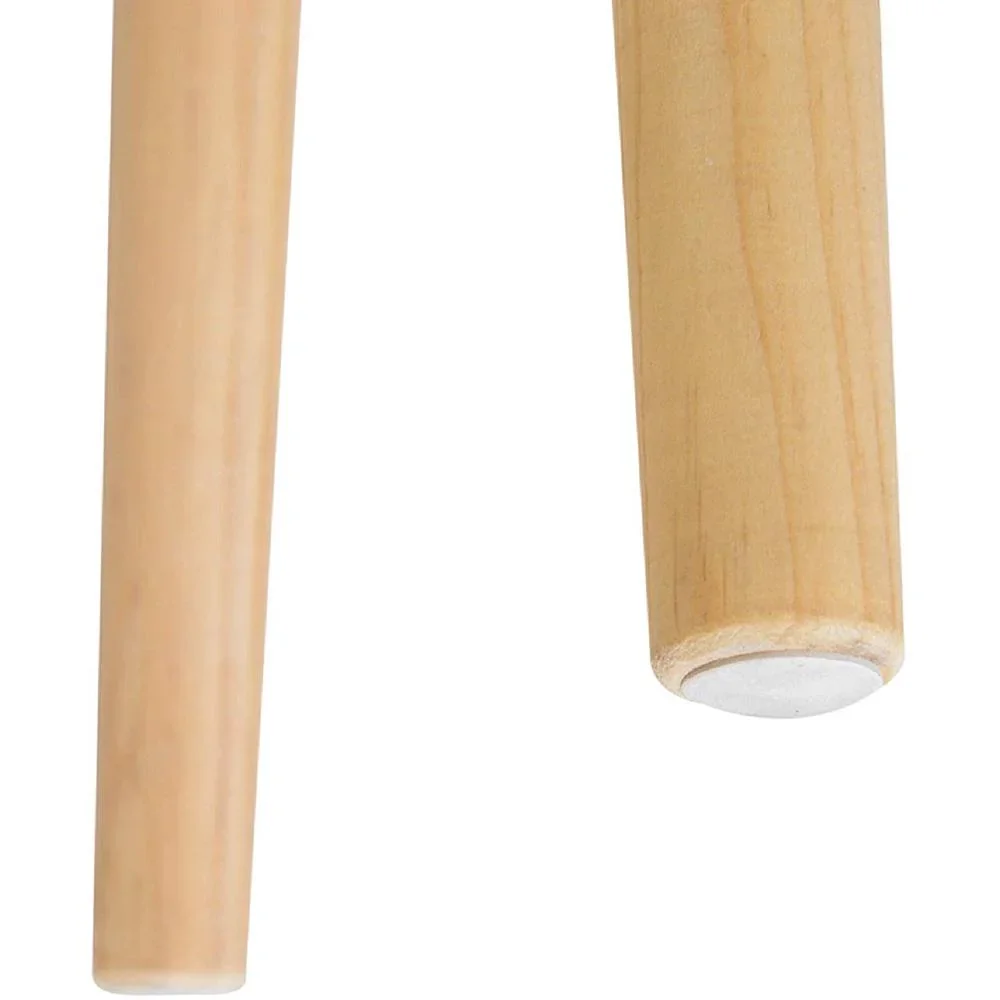 Beistelltisch Couchtisch Wohnzimmertisch rund aus MDF-Holz+Kiefer natur ?38,5 x 41,5 cm - 6