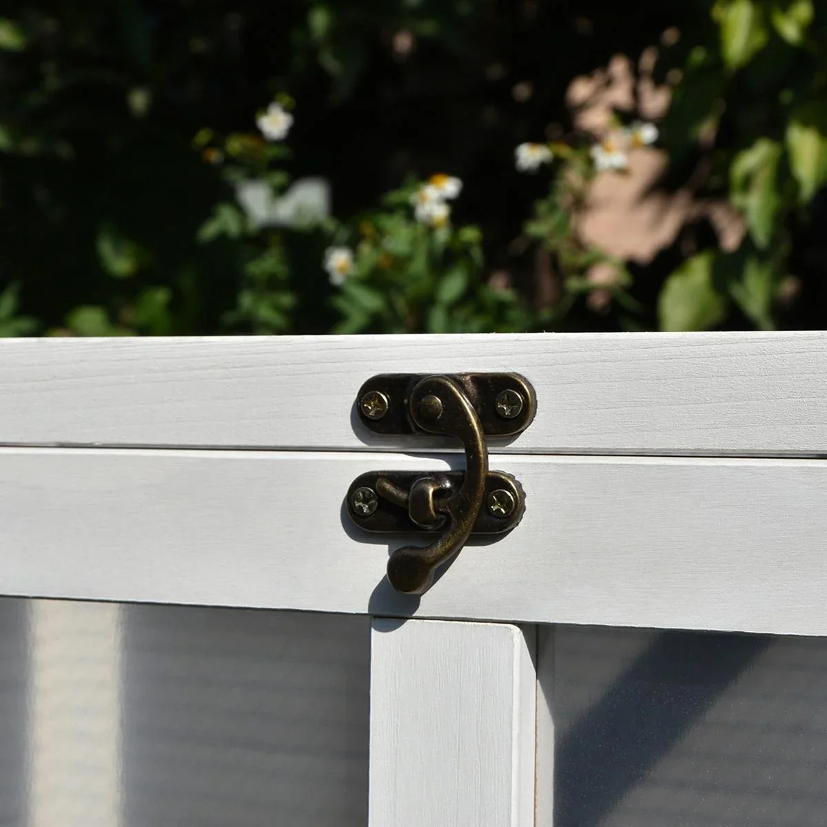 Kaninchenstall mit Rollen natur - 0