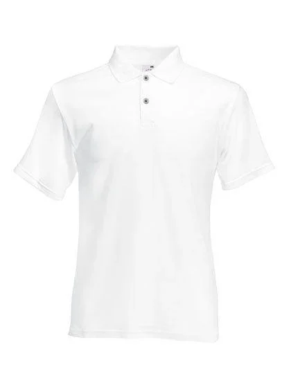 Poloshirt mit Piquestruktur, Farbe weiß, Gr.M - 0