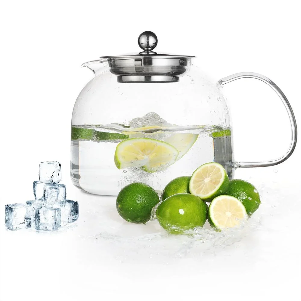 Teekanne Glas inkl. Sieb 1,5L - 5